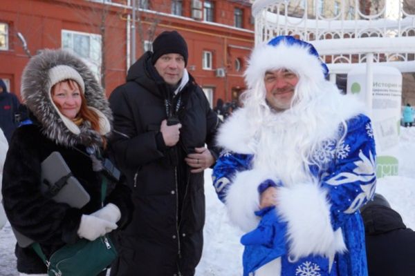 Кадр из фильма Наш папа – Дед Мороз