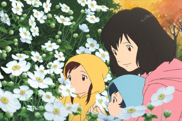 Кадр из фильма Волчьи дети Амэ и Юки 