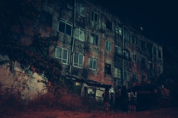 Кадр из фильма Два, три, призрак, приди! 