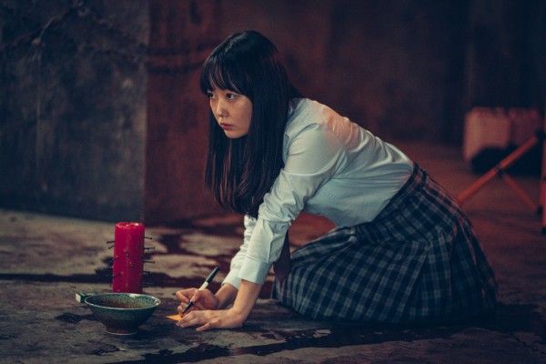 Кадр из фильма Два, три, призрак, приди! 