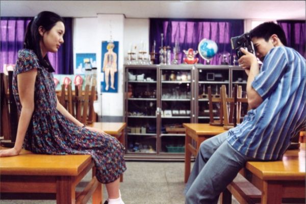 Кадр из фильма Олдбой 