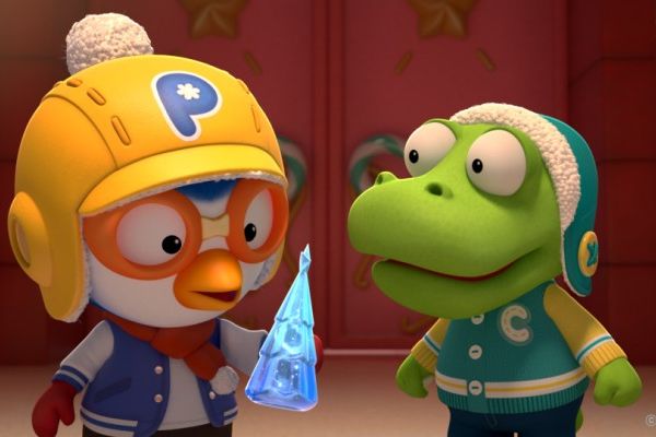 Кадр из фильма Пингвинёнок Пороро. Приключения в мире сладостей 