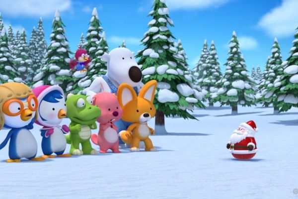 Кадр из фильма Пингвинёнок Пороро. Приключения в мире сладостей 