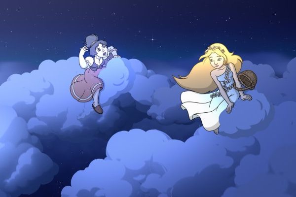Кадр из фильма Легенда о звездной принцессе 