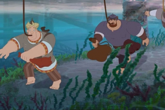 Кадр из фильма Три богатыря и Морской царь