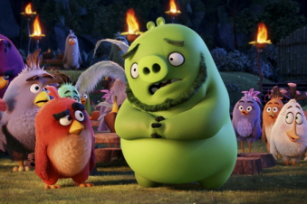 Кадр из фильма Angry Birds 2 в кино