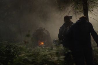 Кадр из фильма Яга. Кошмар тёмного леса