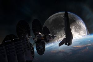 Кадр из фильма Падение Луны