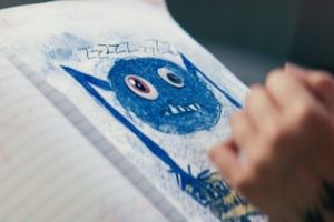 Кадр из фильма Ужастики. Ожившие рисунки 