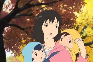 Кадр из фильма Волчьи дети Амэ и Юки 