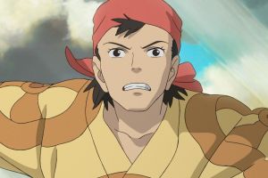 Кадр из фильма Мальчик и птица (дубляж «Студийная банда») 