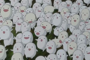 Кадр из фильма Мальчик и птица (дубляж «Студийная банда») 