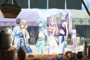 Кадр из фильма О моем перерождении в слизь: Слезы Синего моря 