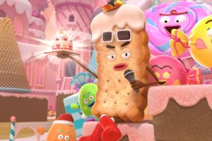 Кадр из фильма Пингвинёнок Пороро. Приключения в мире сладостей 