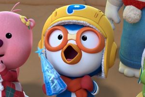 Кадр из фильма Пингвинёнок Пороро. Приключения в мире сладостей 