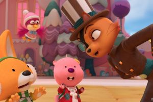 Кадр из фильма Пингвинёнок Пороро. Приключения в мире сладостей 